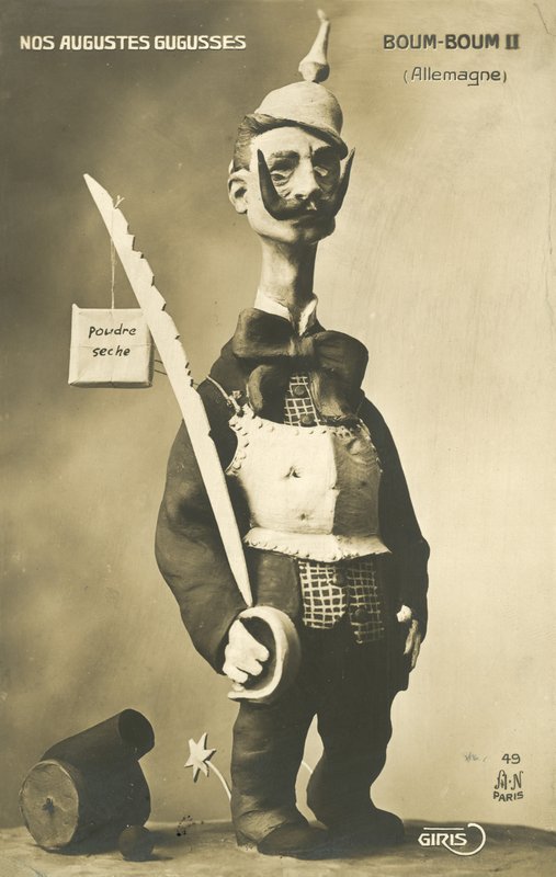 Karikatyyri Saksan keisari Wilhelm II:sta (m/v kuva) tekijältä French Photographer