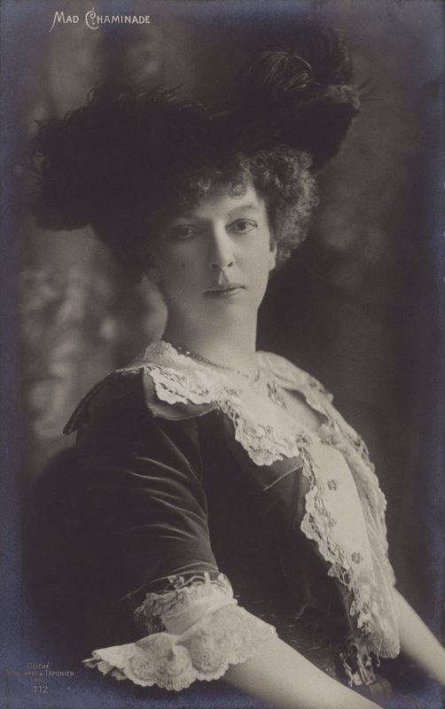 Cecile Chaminade, ranskalainen pianisti ja säveltäjä tekijältä French Photographer