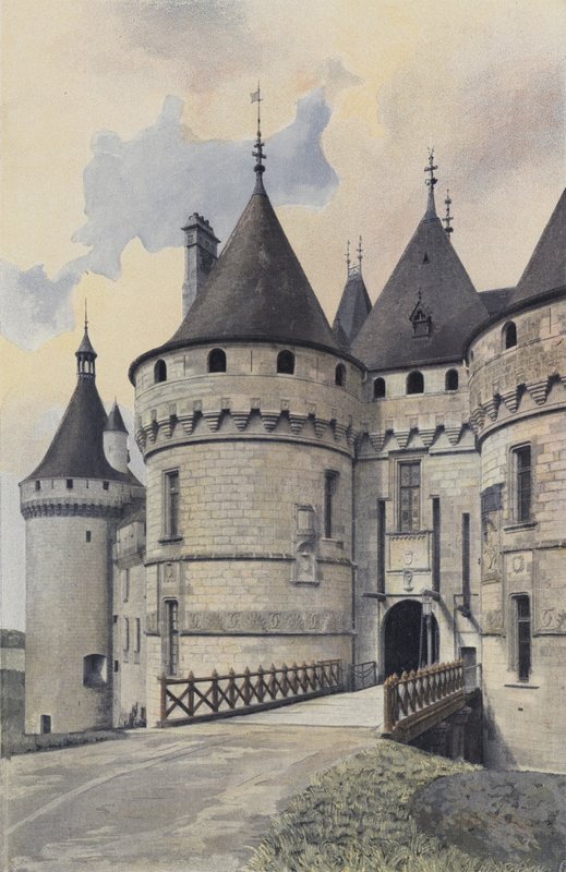 Chaumont-sur-Loire, Linnan sisäänkäynti tekijältä French Photographer