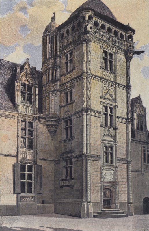 Chemaze, Chateau de Saint-Ouen, Portaiden torni tekijältä French Photographer