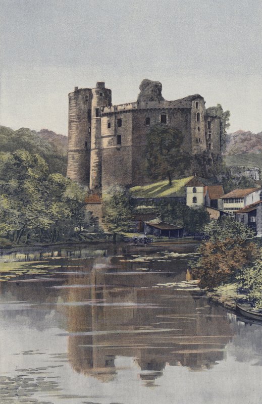 Clisson, Chateau, Näkymä viaduelta tekijältä French Photographer