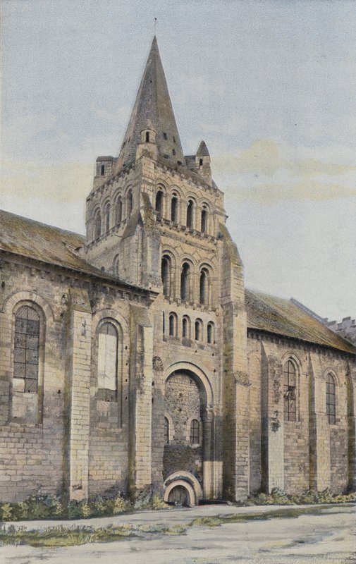 Cunault, Eglise, Julkisivu N tekijältä French Photographer