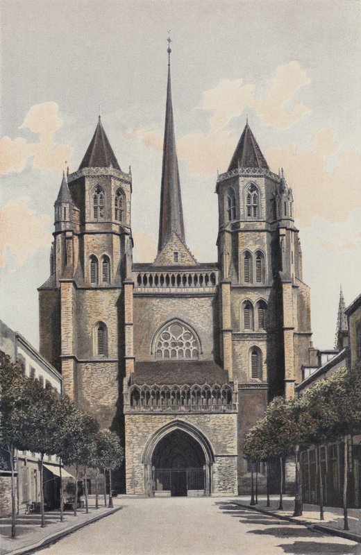 Dijon, Cathedrale Saint-Benign, Julkisivu O tekijältä French Photographer