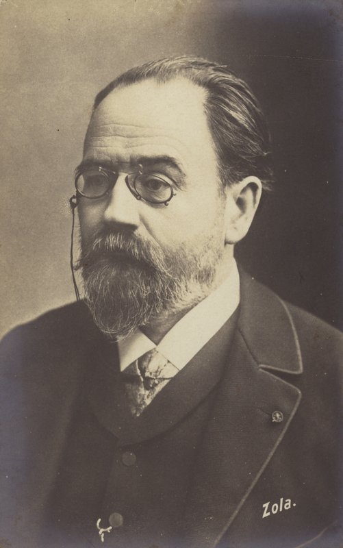 Emile Zola (1840-1902), ranskalainen kirjailija, toimittaja ja näytelmäkirjailija. tekijältä French Photographer