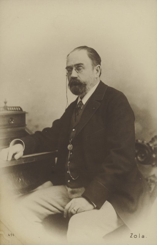 Emile Zola, ranskalainen kirjailija, näytelmäkirjailija ja toimittaja tekijältä French Photographer