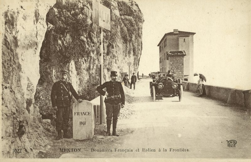 Ranskan ja Italian raja, Menton (m/w kuva) tekijältä French Photographer