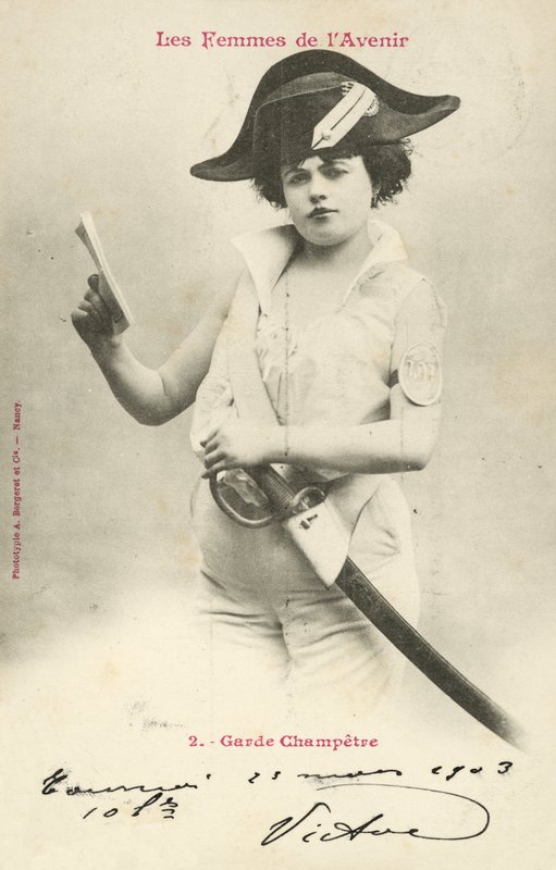 Garde Champetre, tulevaisuuden nainen tekijältä French Photographer