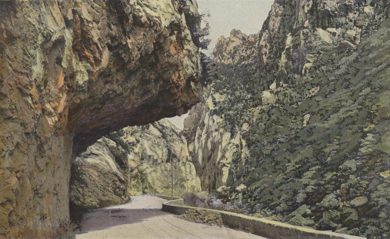 Gorges De LAude, Defile de Pierre-Lys, alavirtaan Axatista tekijältä French Photographer