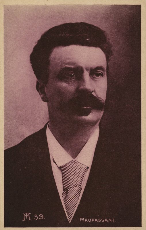 Guy de Maupassant (1850-1893), ranskalainen novellikirjailija, kirjailija ja runoilija tekijältä French Photographer