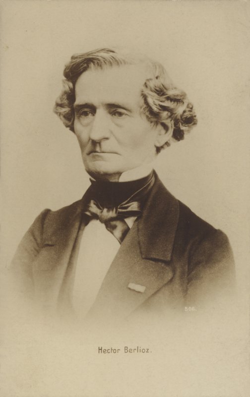 Hector Berlioz, ranskalainen romanttinen säveltäjä (1803-1869) tekijältä French Photographer