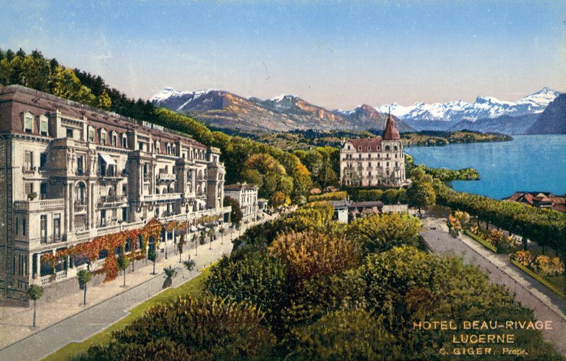 Hotelli Beau Rivage, Luzern tekijältä French Photographer