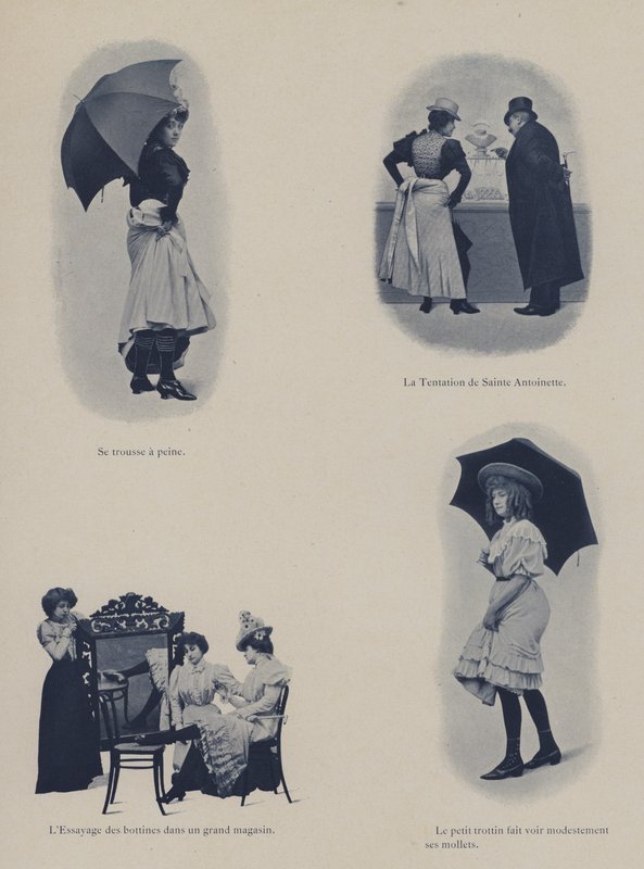 Kuvitus Petites Parisiennesille (eli nuoret työtytöt Pariisissa) (m/v kuva) tekijältä French Photographer