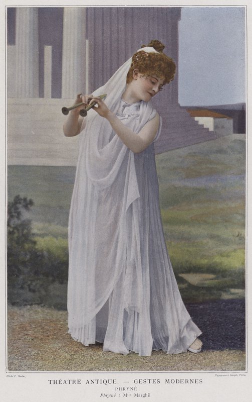 Jane Margyl nimiroolissa elokuvassa Phryne (värillinen kuva) tekijältä French Photographer