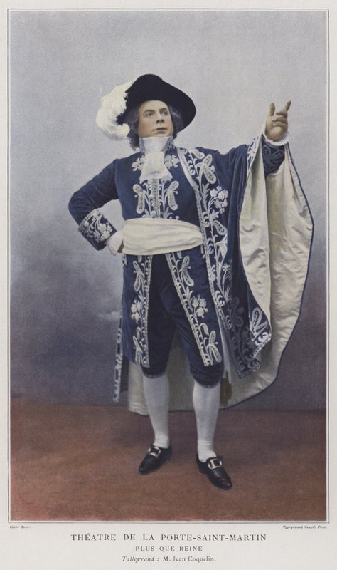 Jean Coquelin Talleyrandina elokuvassa More Than a Queen (värillinen kuva) tekijältä French Photographer