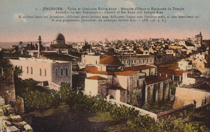 Jerusalem, Pyhän Annan kirkko ja temppelialue tekijältä French Photographer