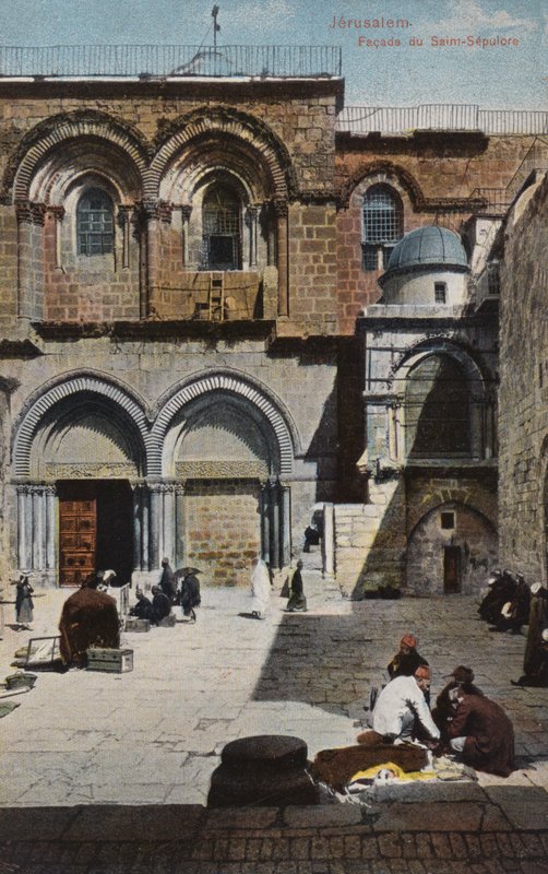 Jerusalem, Pyhän haudan julkisivu tekijältä French Photographer