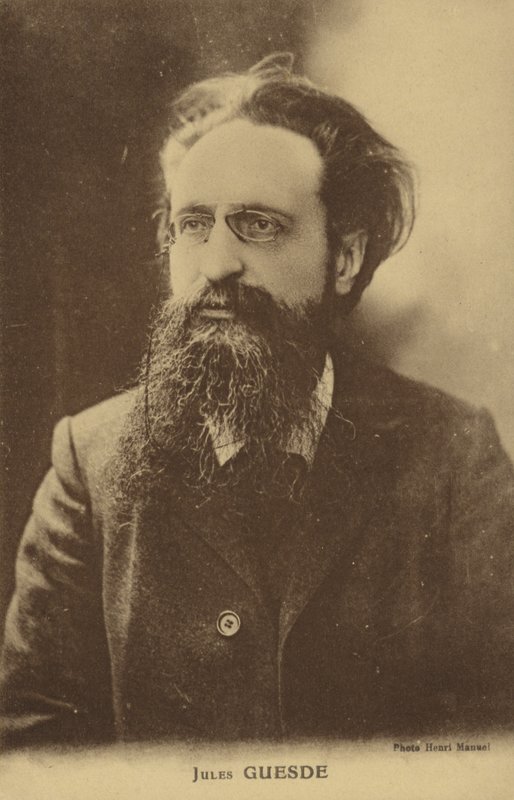 Jules Guesde (1845-1922), ranskalainen toimittaja ja sosialistipoliitikko tekijältä French Photographer