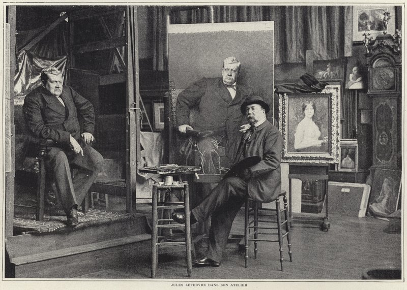 Jules Lefebvre työpajassaan tekijältä French Photographer