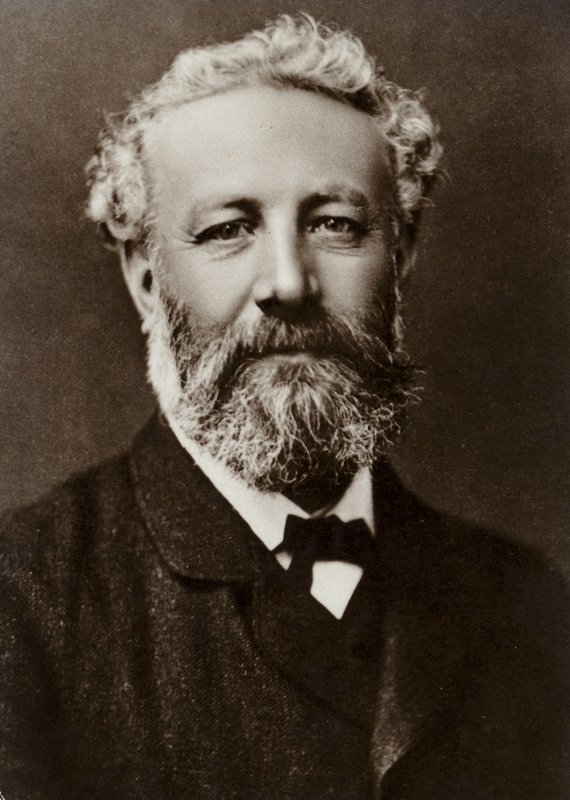 Jules Verne (1828-1905), ranskalainen kirjailija tekijältä French Photographer