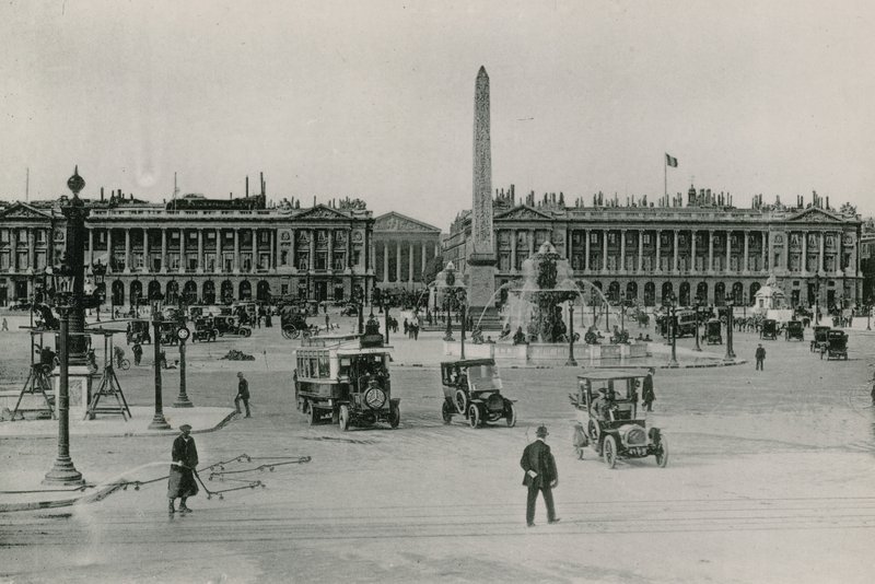 La Place de la Concorde, The Place of Concord (valokuvakaiverrus) tekijältä French Photographer