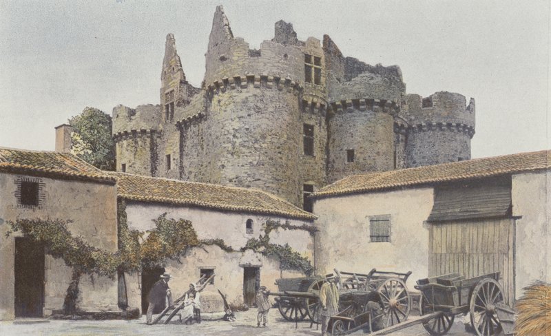 Le Breuil-sous-Argenton, Chateau de Beaupinayn rauniot tekijältä French Photographer