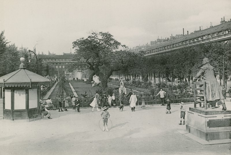 Jardin du Palais-Royal, Palais-Royalin puutarha (valokuvakaiverrus) tekijältä French Photographer