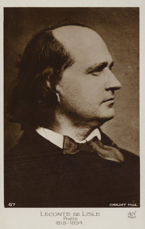 Leconte de Lisle (1818-1894), ranskalainen runoilija. tekijältä French Photographer