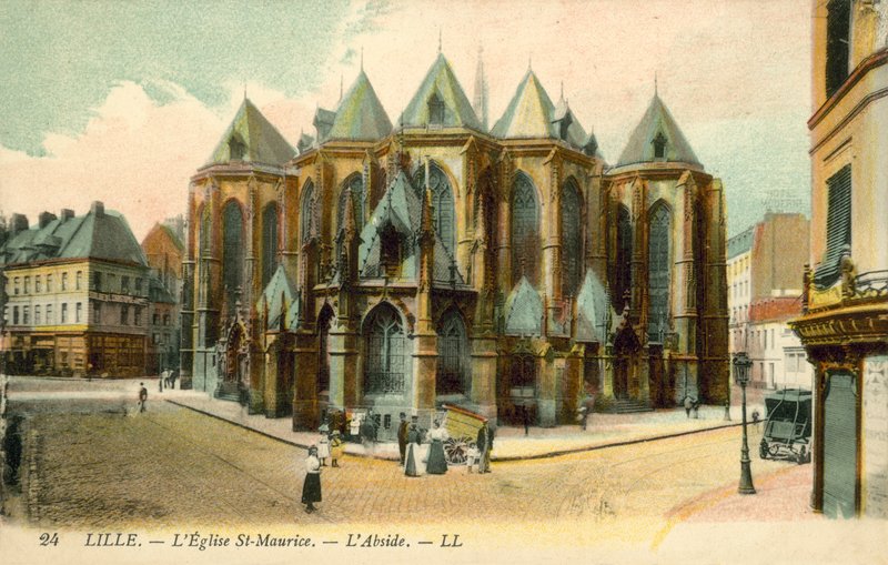 Lille, LEglise St-Maurice, LAbside tekijältä French Photographer
