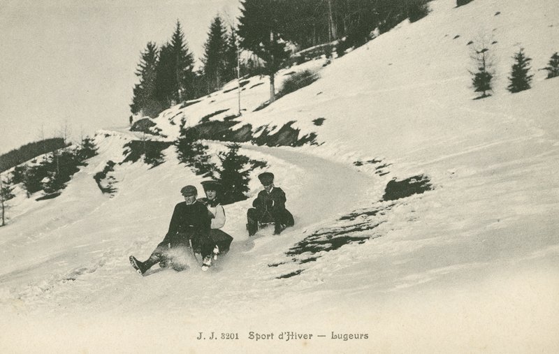 Lugers vuorella (m/w kuva) tekijältä French Photographer