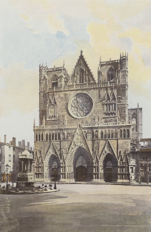 Lyon, Cathedrale St-Jean, julkisivu O tekijältä French Photographer
