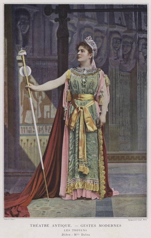 Marie Delna Didona Les Troyensissa (värillinen kuva) tekijältä French Photographer