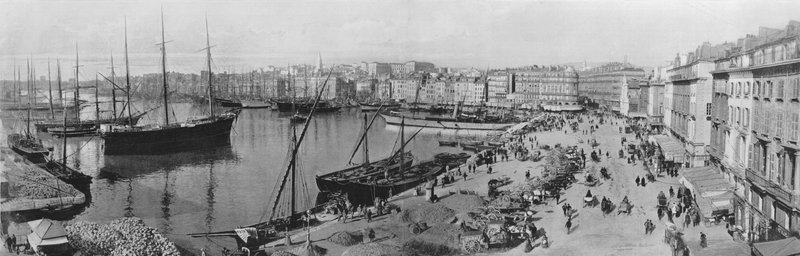 Marseille - Vanha satama ja Quai de la Fraternite (m/v kuva) tekijältä French Photographer