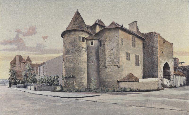 Mennetou-sur-Cher, Chateau, View E tekijältä French Photographer