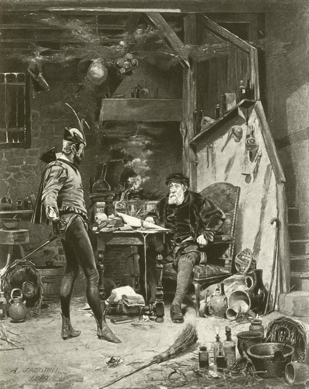 Mefistofeles ja Faust (syväpaino) tekijältä French Photographer