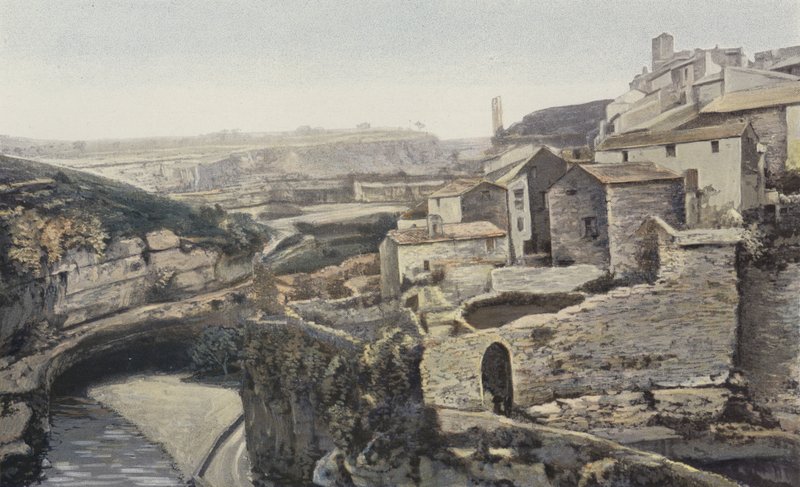 Minerve, Näkymä Cesse-joen rannalta tekijältä French Photographer
