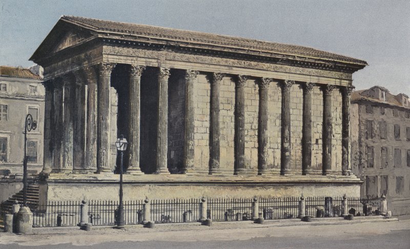 Nimes, Maison Carree (Muineistomuseo), Ensemble S O tekijältä French Photographer