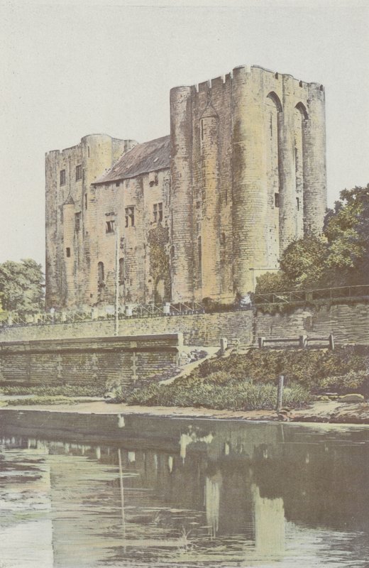 Niort, Chateau, näkymä Sevre-Niortaisen vasemmalta rannalta tekijältä French Photographer