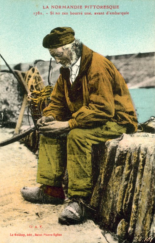 Normandia, kalastaja tekijältä French Photographer