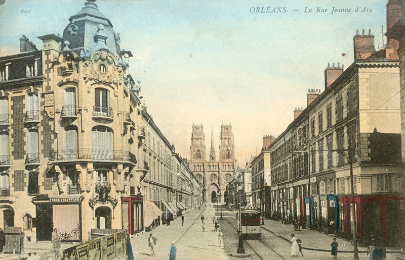 Orleans, Katedraali, Rue Jeanne DArc tekijältä French Photographer