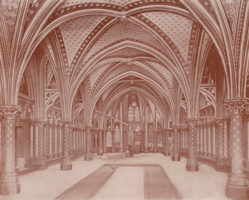 Pariisi: Sainte Chapellen krypta (m/w kuva) tekijältä French Photographer