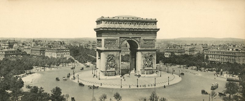 Pariisi, Riemukaari, Tuntemattoman sotilaan hauta ja Place de lEtoile, Riemukaari? tekijältä French Photographer