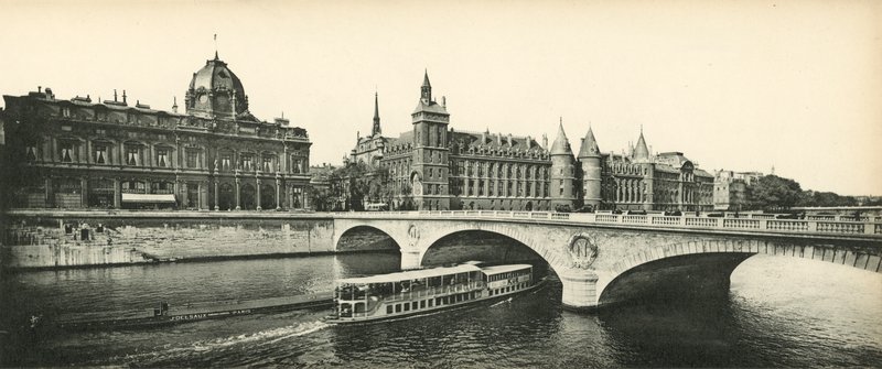 Pariisi, Conciergerie ja kauppatuomioistuin, Conciergerie ja Court of Trade tekijältä French Photographer