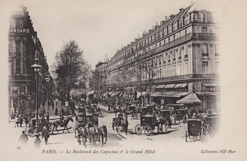 Pariisi, Boulevard Des Capucines, Grand Hotel tekijältä French Photographer