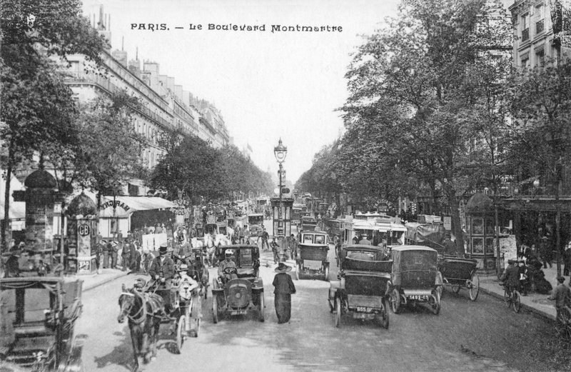 Pariisi, Boulevard Montmartre tekijältä French Photographer