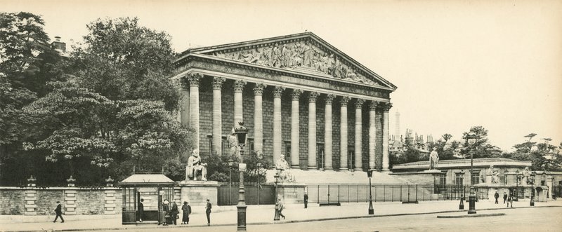 Paris, Le Palais-Bourbon, edustajainhuone, Bourbon-palatsi, edustajainhuone tekijältä French Photographer