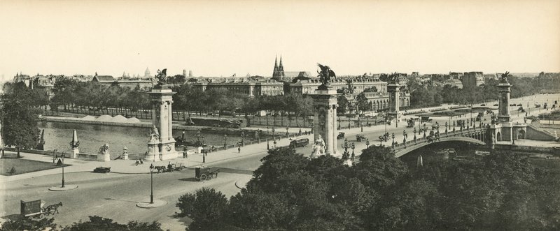Pariisi, Pont Alexandre III, Aleksanteri III:n silta tekijältä French Photographer