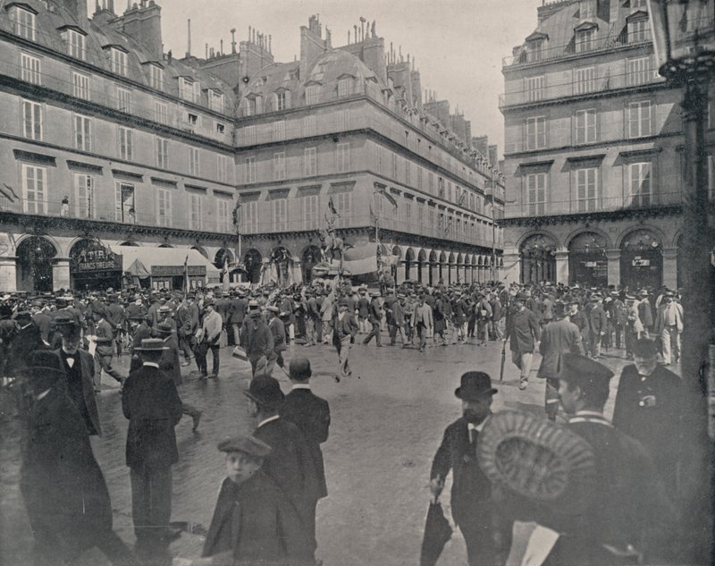 Pariisi: Place de Rivoli (m/w kuva) tekijältä French Photographer