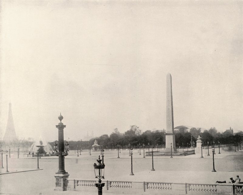 Pariisi: Place de la Concorde (m/w kuva) tekijältä French Photographer