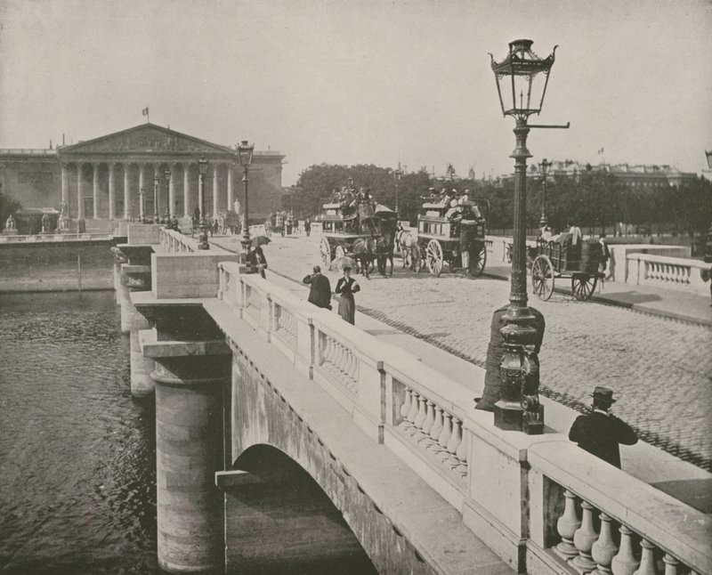 Pariisi: Pont de la Concorde ja edustajainhuone (m/v kuva) tekijältä French Photographer