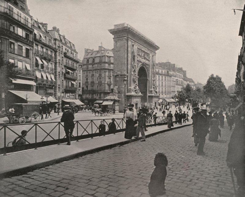 Pariisi: Porte St Denis, lounasaika (m/v kuva) tekijältä French Photographer